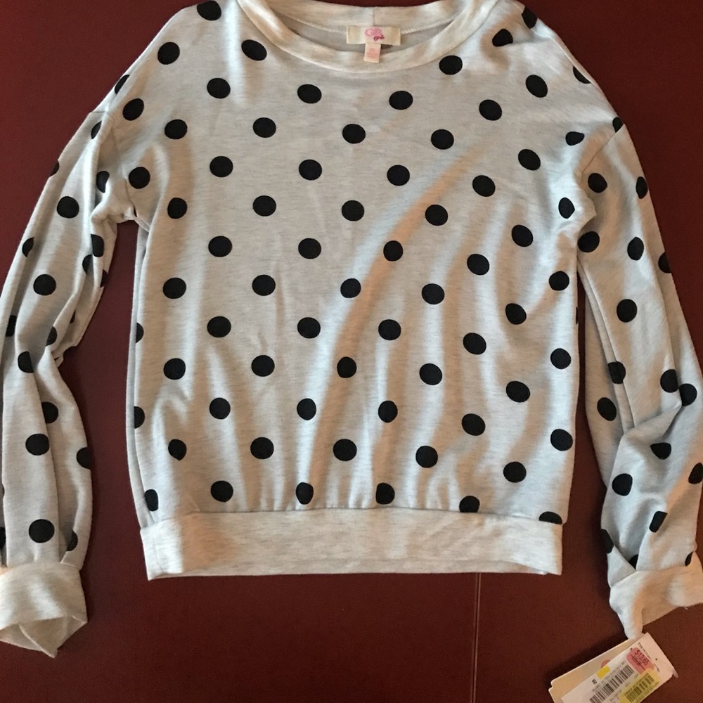 Girls lightweight sweater shirt